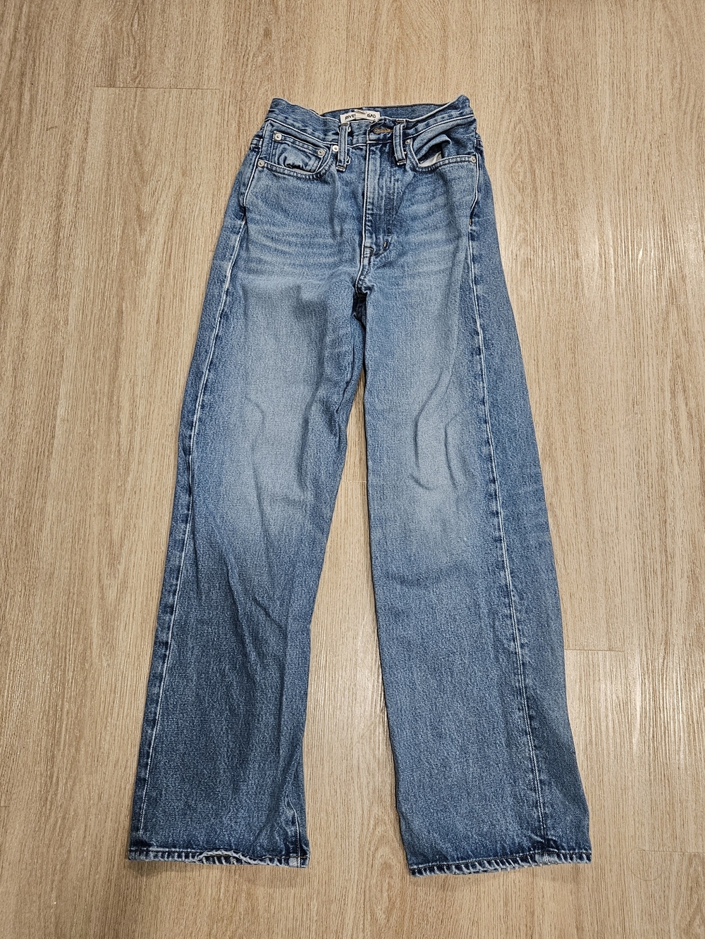 Rivet & Thread by Madewell USA High Rise Wide Leg Jeans - Size 24